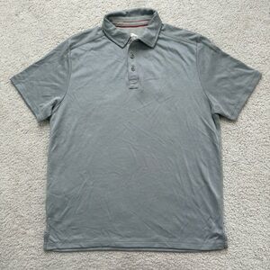 Tommy Bahama Steel Gray Polo Shirt Sz S